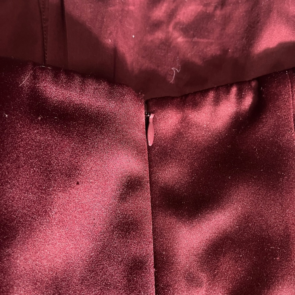 NBD Revolve Wine Red Burgundy Mini Dress NWT (flawed) XS - Picture 6 of 11